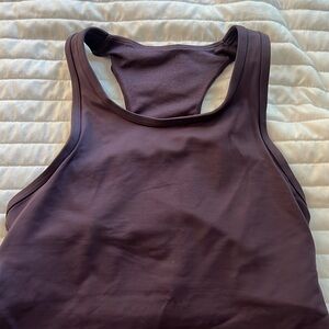 Dark purple Lululemon tank; women’s S